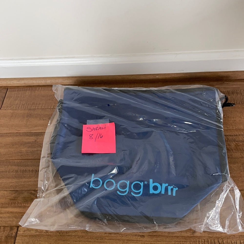 Navy Half cooler Bogg brrr bag